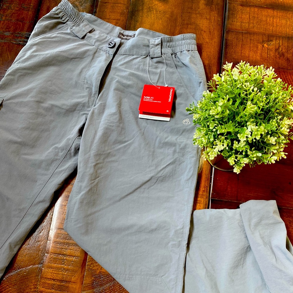 Craghoppers hiking pants size 6 gray